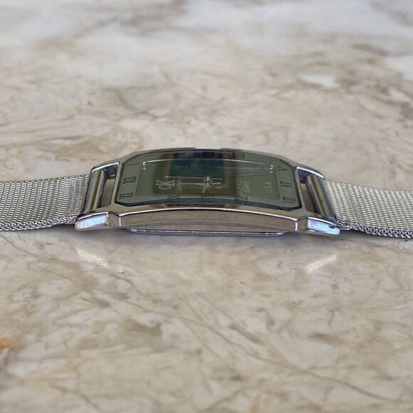 Calvin Klein Slim Tank Quartz Watch Stainless Steel Strap - Picture 9 of 10